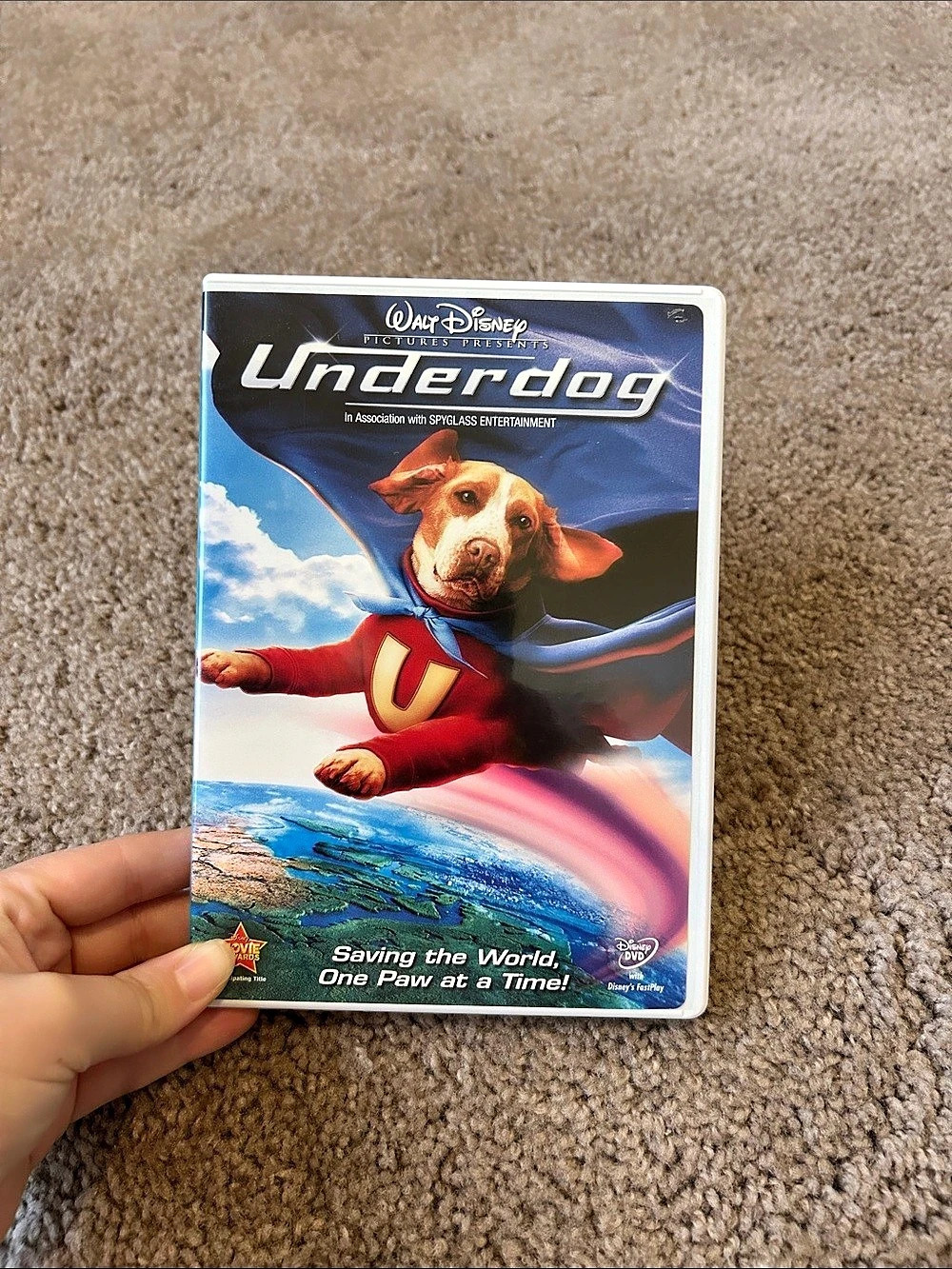 Disney Underdog DVD Movie with Case